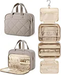 Toiletry bag allows you to get a travel bag for toiletries, jewelries or makeup bag, all in one. A reliable, functional, and fashionable bag is efinitely an ideal gift for yourself, your family, and your friend. It's a great choice for business trips, gym